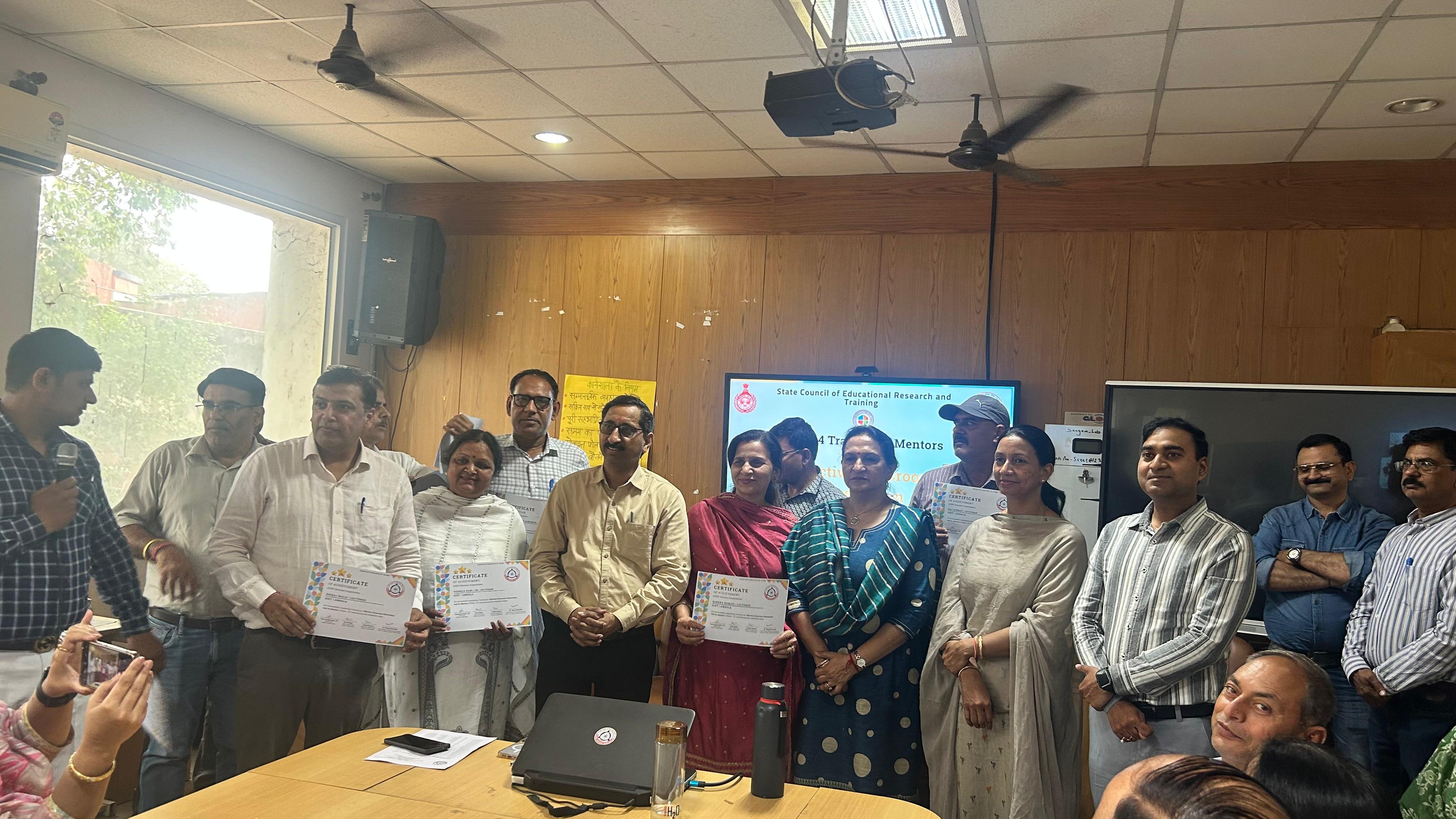 ECO F2F 3 DAYS WORKSHOP OF DIET FACULTIES