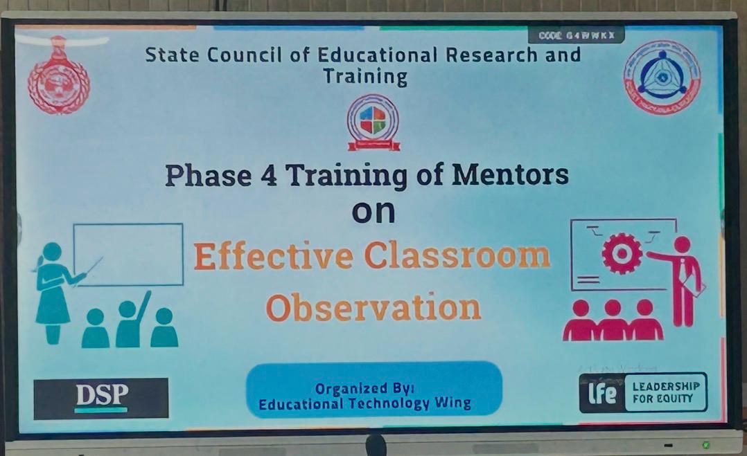 Mentoring and Monitoring